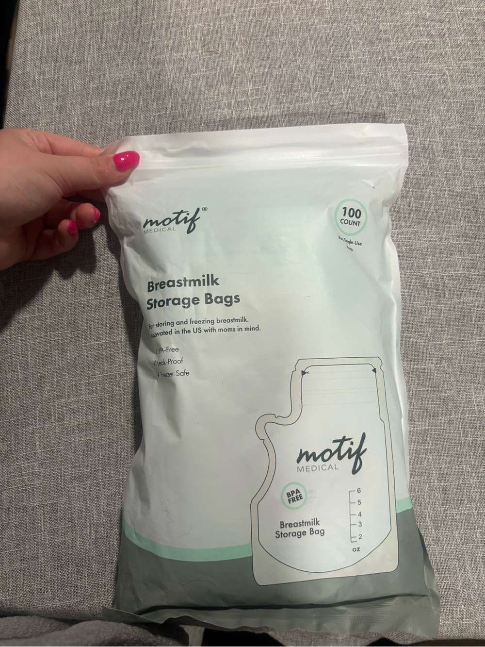 Breastmilk Storage Bags - (100 Count)